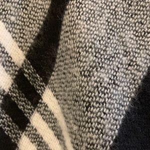 Merona Accessories - Black and White Plaid Shawl Merona Accessories - Black and White Plaid Shawl